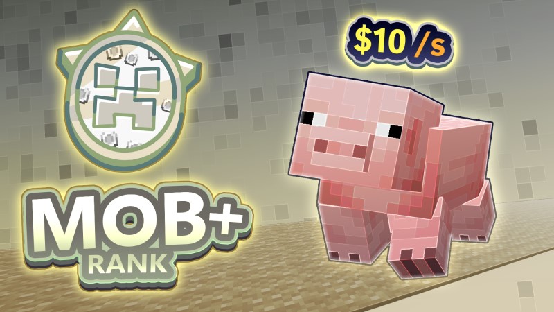 [STEAL A MOB] Mob Plus Rank - 30 days