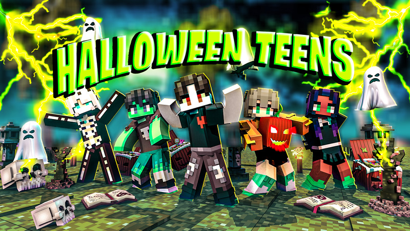 Halloween Teens Key Art