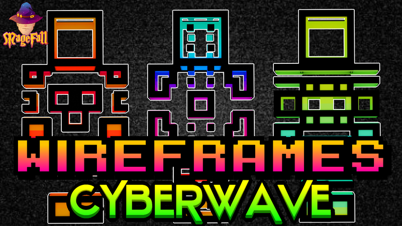 Wireframes - Cyberwave Key Art