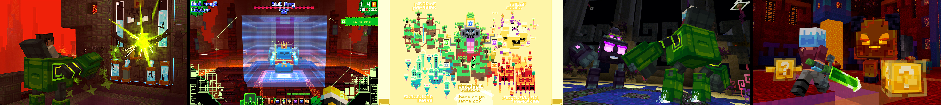 One Slime Block Adventure Panorama