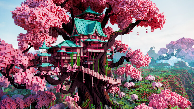 Cherry Tree Temple Key Art