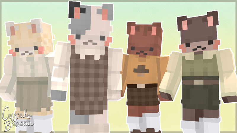 Cottage Cats Skin Pack Key Art