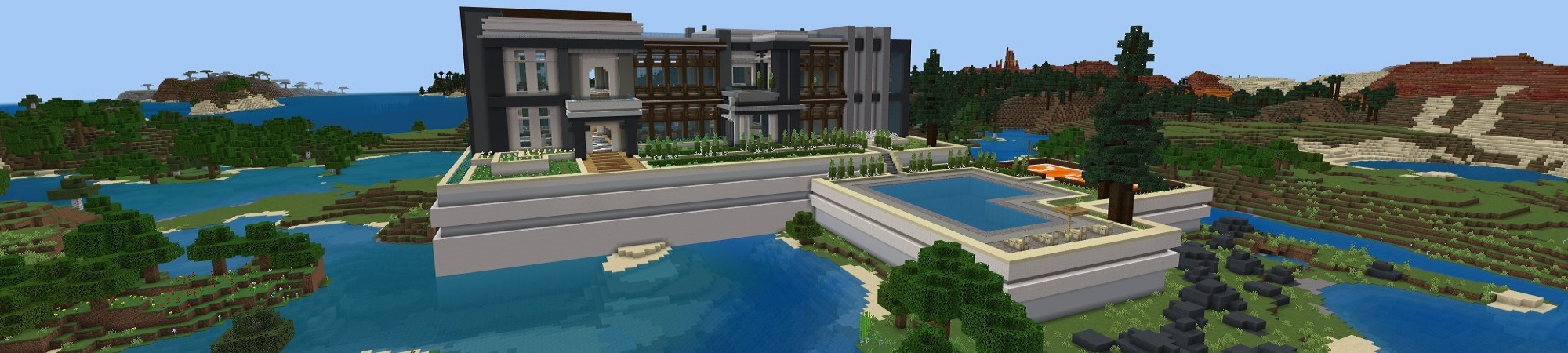 Billionaire Mansion Panorama