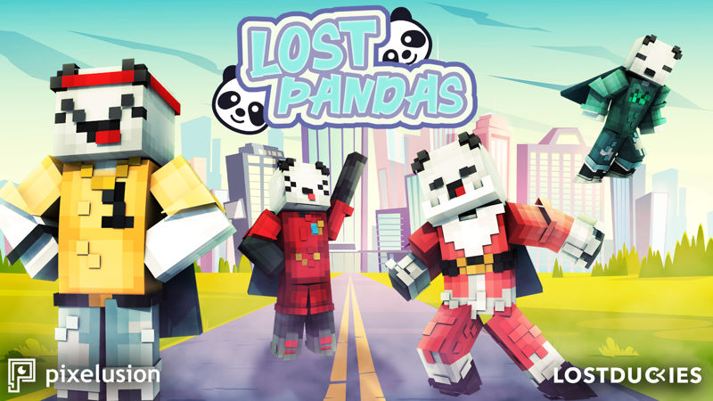 Lost Pandas Key Art