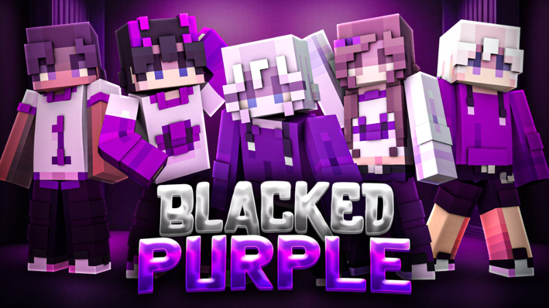 Blacked Purple on the Minecraft Marketplace by dexity