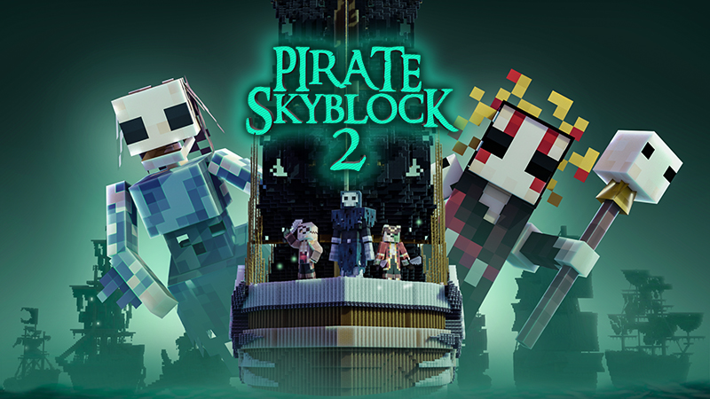 Pirate Skyblock 2 Key Art