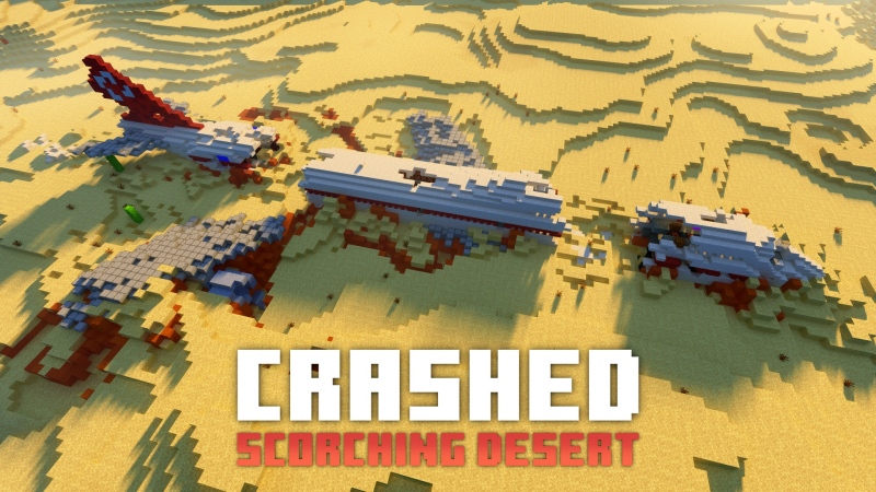 Crashed: Scorching Desert Key Art