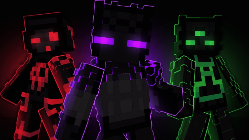 Neon Overlords. on the Minecraft Marketplace by Cypress Games