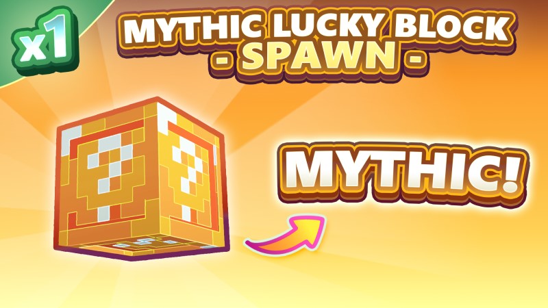 [STEAL A MOB] 1x Mythic Lucky Block Spawn