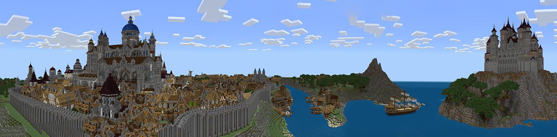 Dwarven City Demolition Crew Panorama