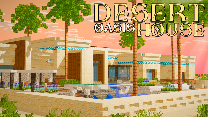 Desert Oasis House on the Minecraft Marketplace by Carper Creative