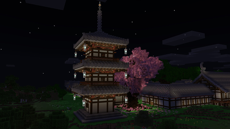 Shrine of Crescent Moon Shrine of Crescent Moon by LinsCraft