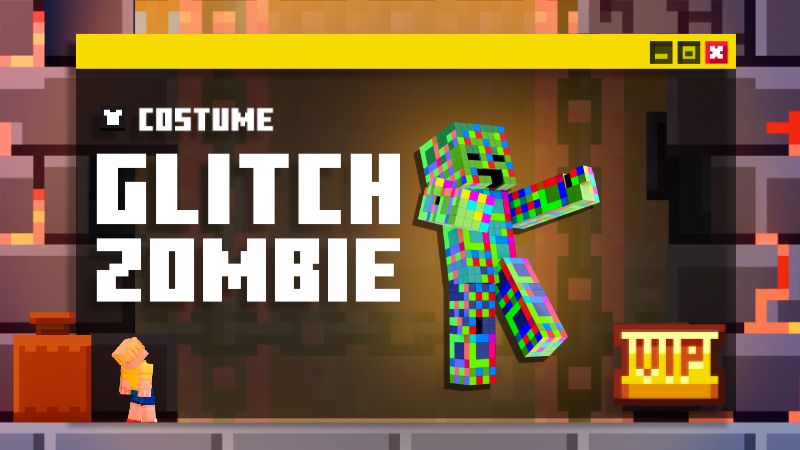 Glitch Zombie Costume
