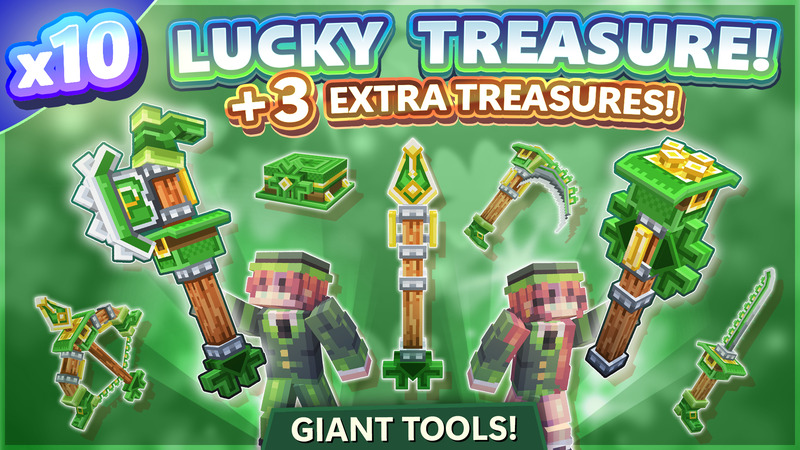 [OP SMP] 10x Lucky Treasure [+3 FREE]