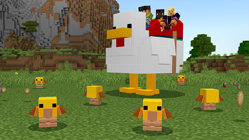 LEGO MINECRAFT CHICKEN MOUNTS by Minecraft