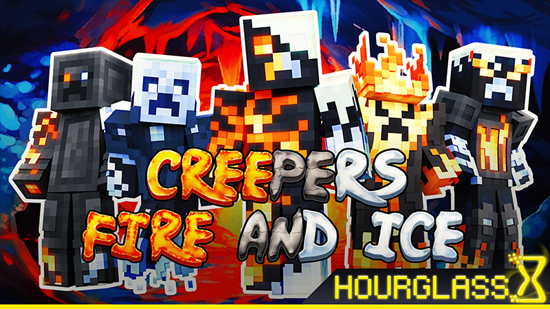 Creepers Fire and Ice by Hourglass Studios - Minecraft Marketplace ...