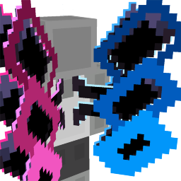 Glitch Neon Wings Key Art