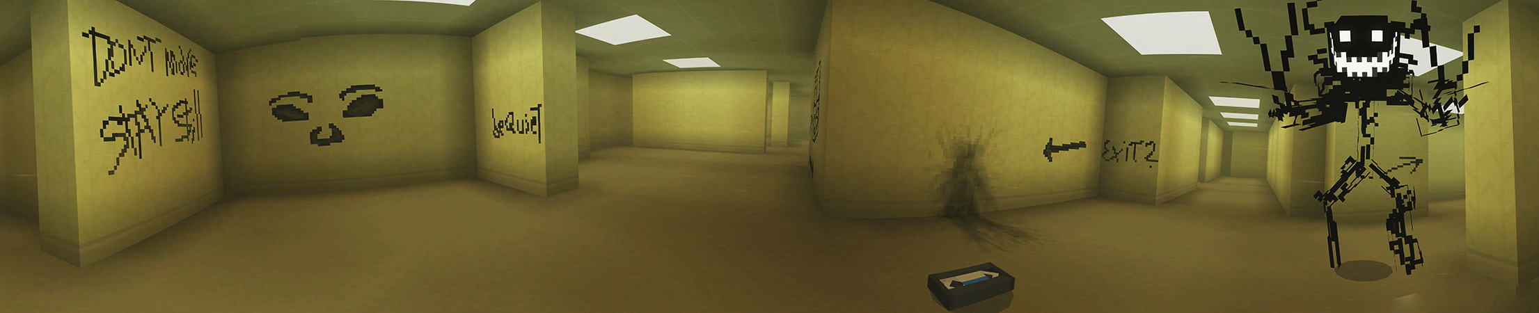 The Backrooms (Found Footage) panorama