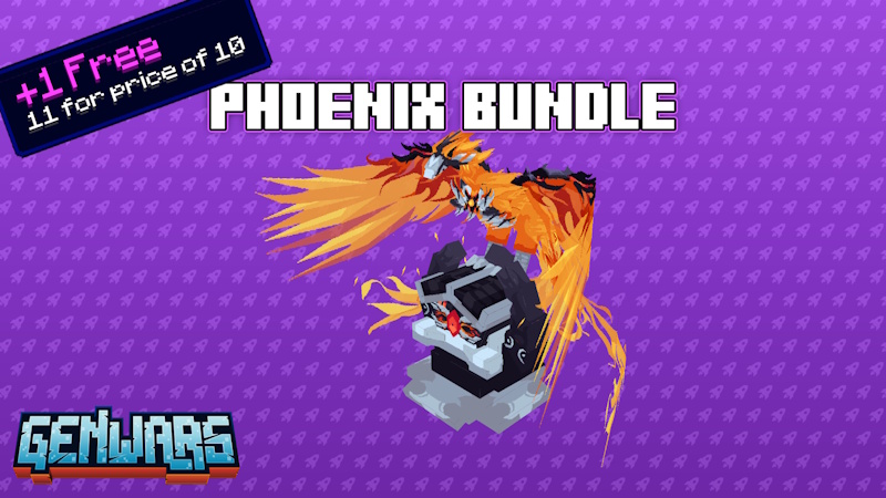 [GenWars] 10x Phoenix Bundles +1 Free
