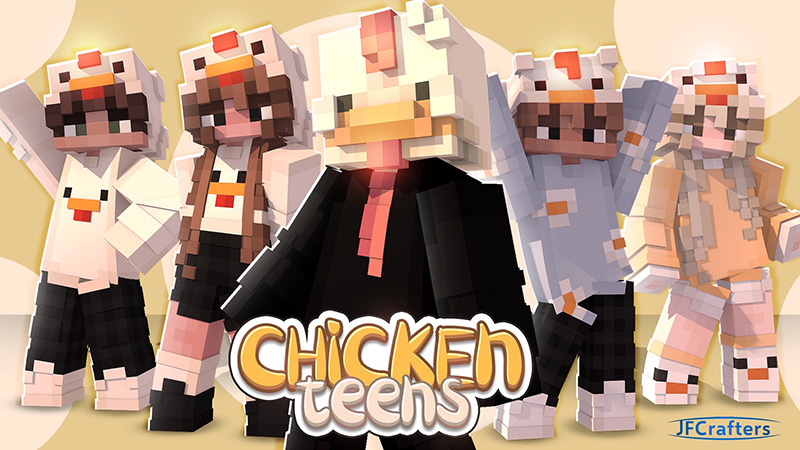 Chicken Teens on the Minecraft Marketplace by JFCrafters