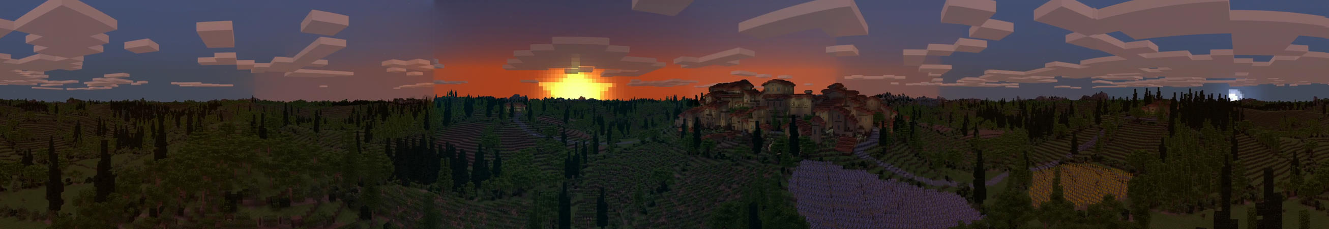 Hills of Tuscany Panorama