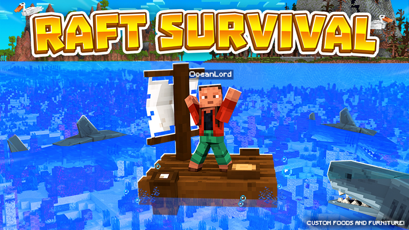 Raft Survival on the Minecraft Marketplace by Eescal Studios