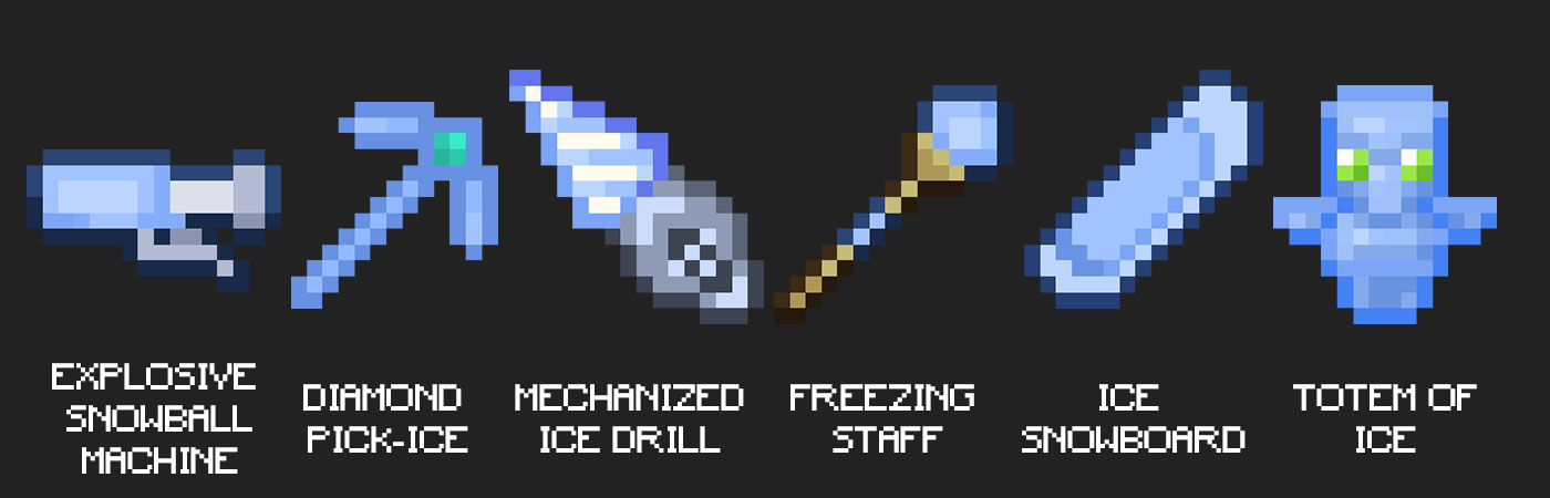 Ice Tools Panorama