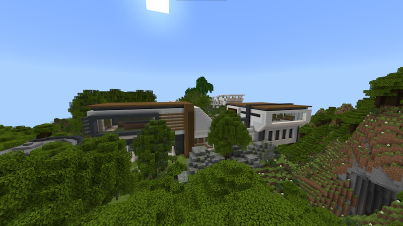 Cliffside Millionaire Mansion by Mob Pie