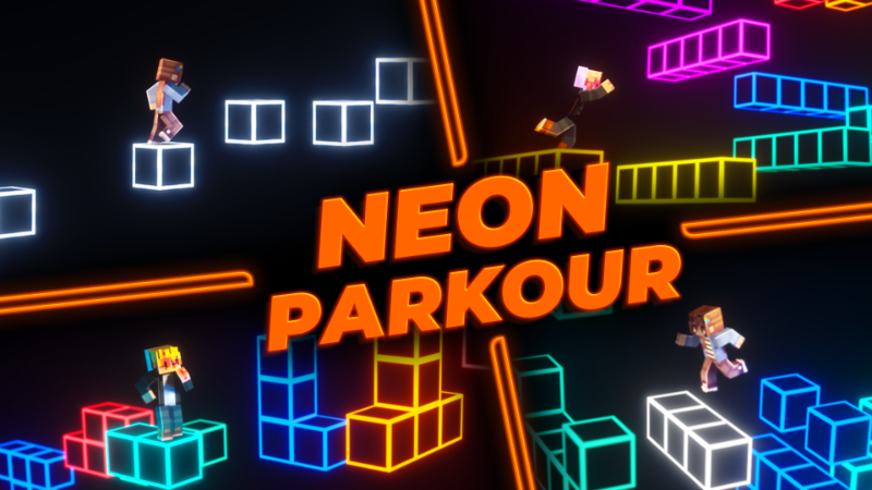 Neon Parkour Key Art