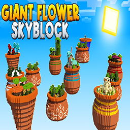 Giant Flower Skyblock Pack Icon