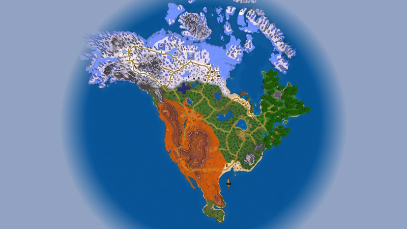 Hardcore Survival - N. America Screenshot #1