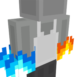 Red Blue Fire Gloves