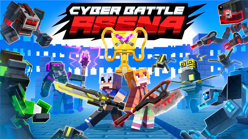 Cyber Battle Arena on the Minecraft Marketplace by Carper Creative
