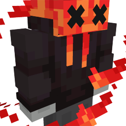Red Flame Anime Suit Key Art