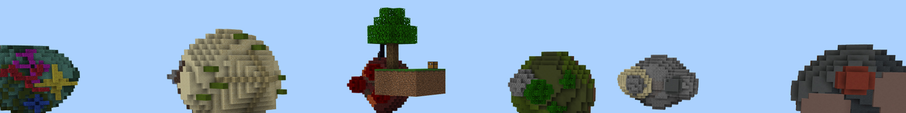 Sideways Skyblock Panorama