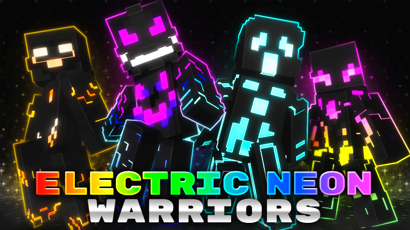 Electric Neon Warriors on the Minecraft Marketplace by Lore Studios