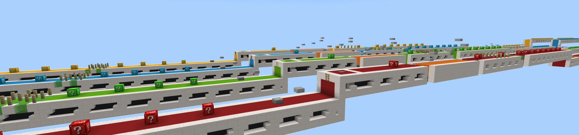 Lucky Block Race Panorama