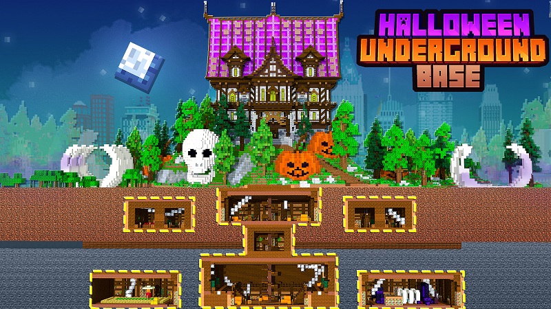 Halloween Underground Base Key Art