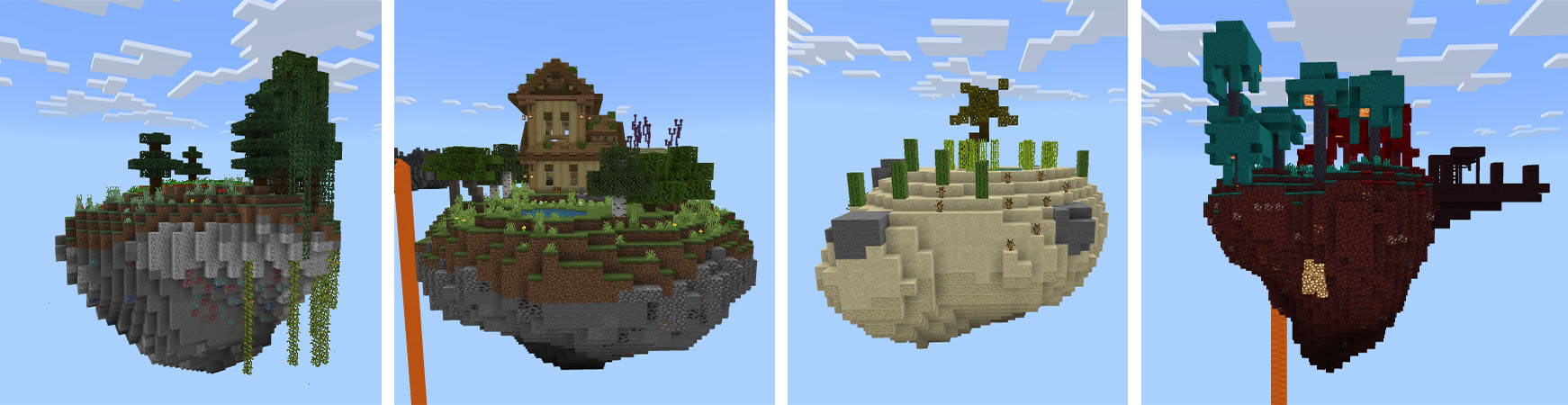 SkyBlock Island Panorama