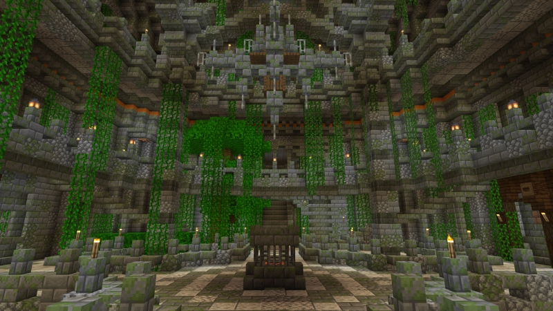 Minecraft Underground Temple