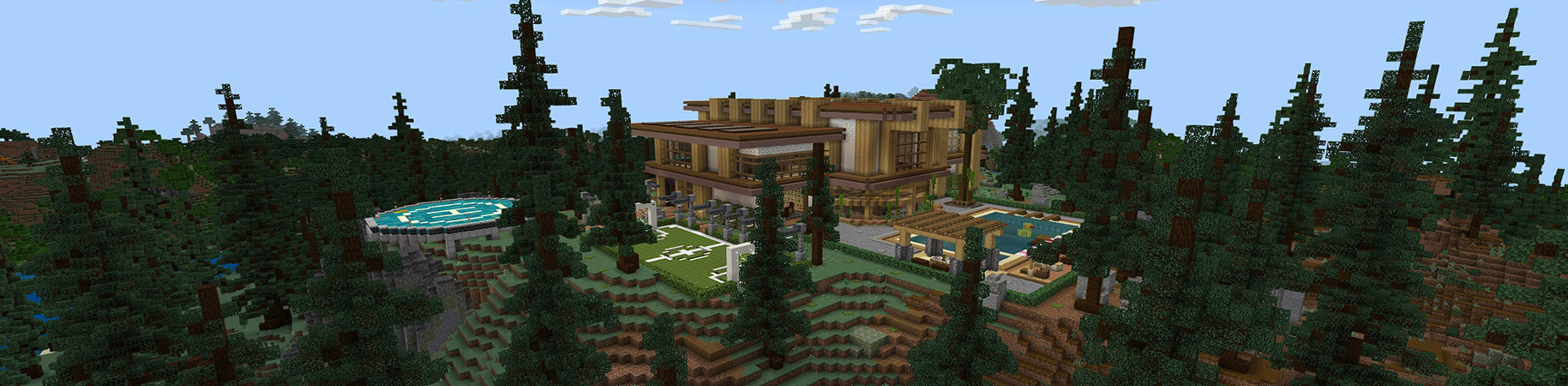 Taiga Millionaire Mansion Panorama