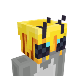 Baby Bee Hat on the Minecraft Marketplace by Minecraft