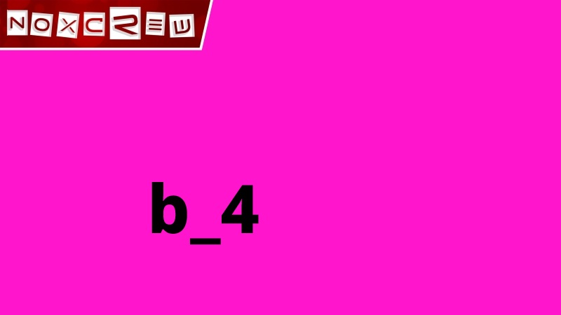 b_4 Key Art