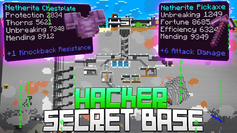 Hacker Secret Base Key Art