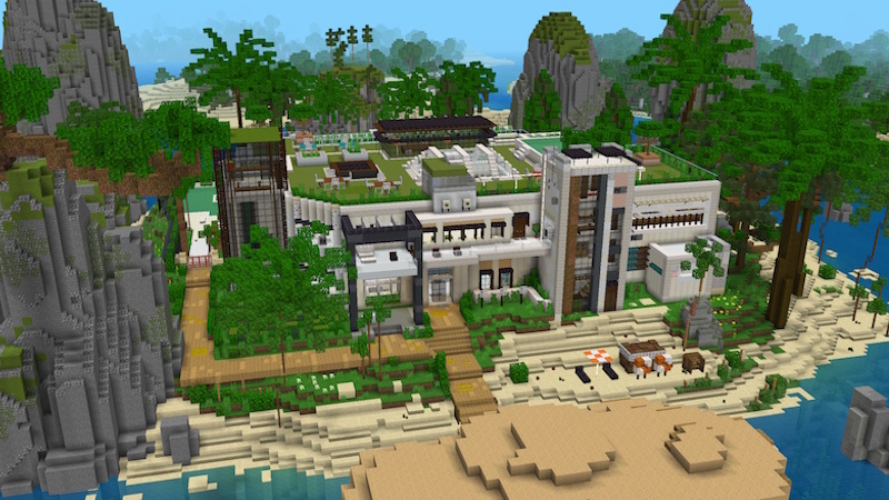 Redstone Mansion by Pixell Studio