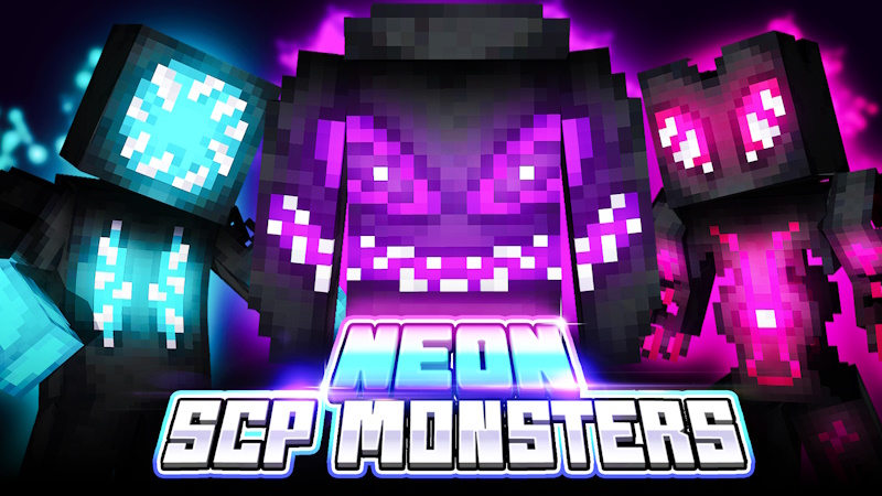 Neon SCP Monsters Key Art