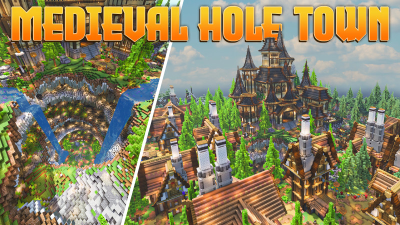 Medieval Hole Town Key Art