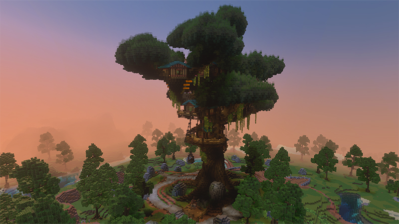 Advanced Tree House Village by GoE-Craft