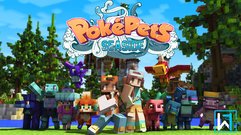 PokePets Seaside Key Art