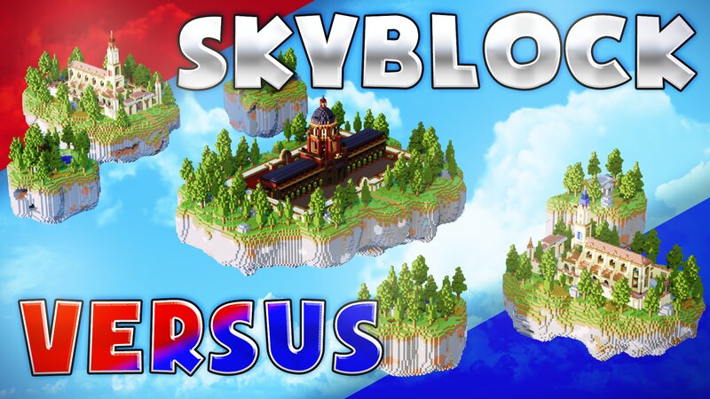 Skyblock Versus! Key Art